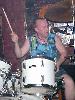 The world's only transvestite singing drumming Geordie biker. I hope