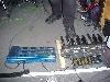 The electronic nightmare which is Ian's synth pedals