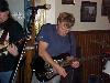 Ian's guitar getting some enthusiastic treatment from Pablo