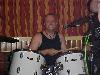 The drummer's happy...