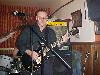 Stan does the rounds of Ken's guitars again