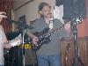 Paul pretending to be a guitarist again